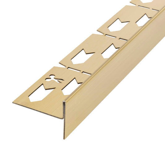 Gefälleprofil 140cm Brush Gold rechte 1
