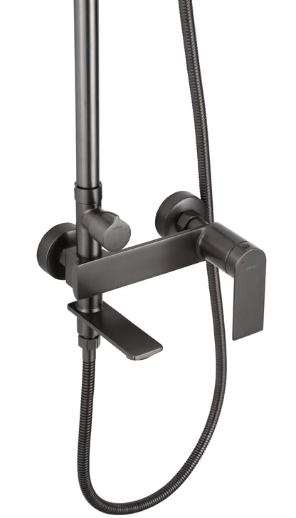 Duschgarnitur REA STORM Titanium  3