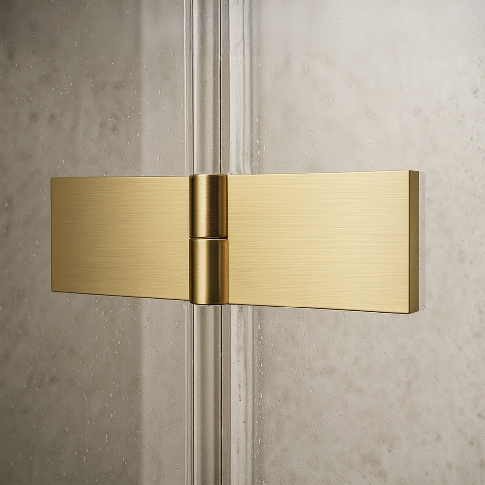 Duschtür Rea Atlas 120 Brush Gold rechte 7