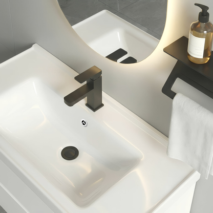 Badezimmermöbel-Set mit Waschbecken Toledo 60cm White  4