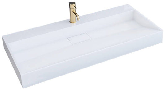 Waschbecken Konglomerat Goya 100cm  1