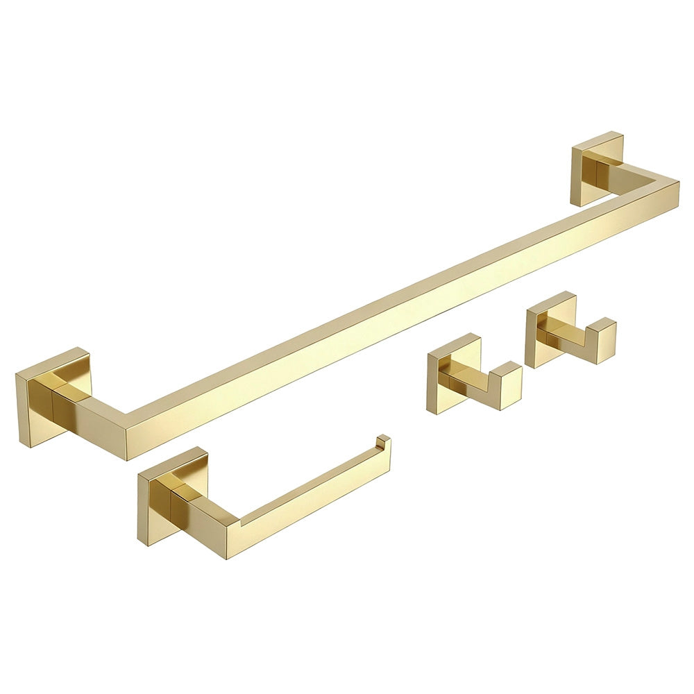 Badezimmer-accessoire-set Rio Gold 4-teilig  6