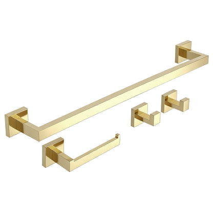 Badezimmer-accessoire-set Rio Gold 4-teilig  6