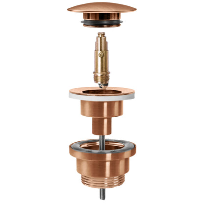 Waschbecken-Siphon Klik-Klak Universal REA COPPER MAT  7