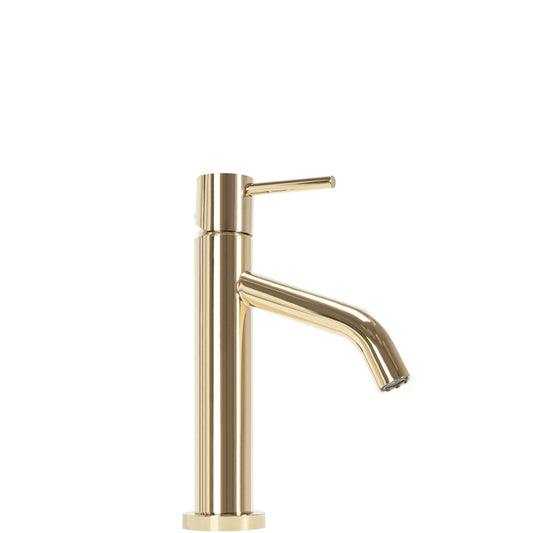 Waschbeckenarmatur Rea Level Gold low  1