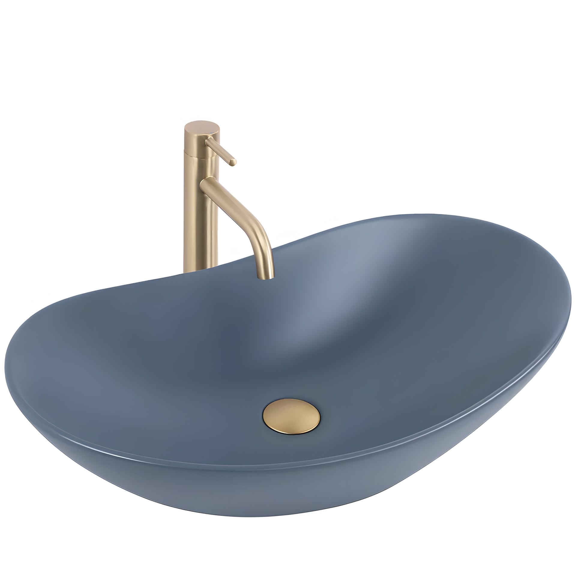 Aufsatzwaschbecken Rea Royal Blueberry Matt  2