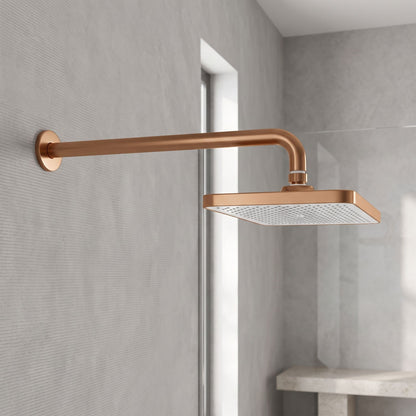 Rechteckige Regendusche REA JS-032 Brushed Copper 3