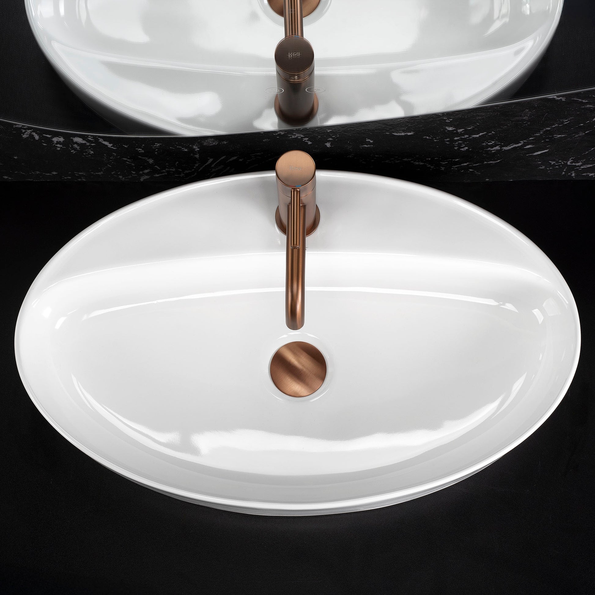 Aufsatzwaschbecken Rea Nastazja 61  4