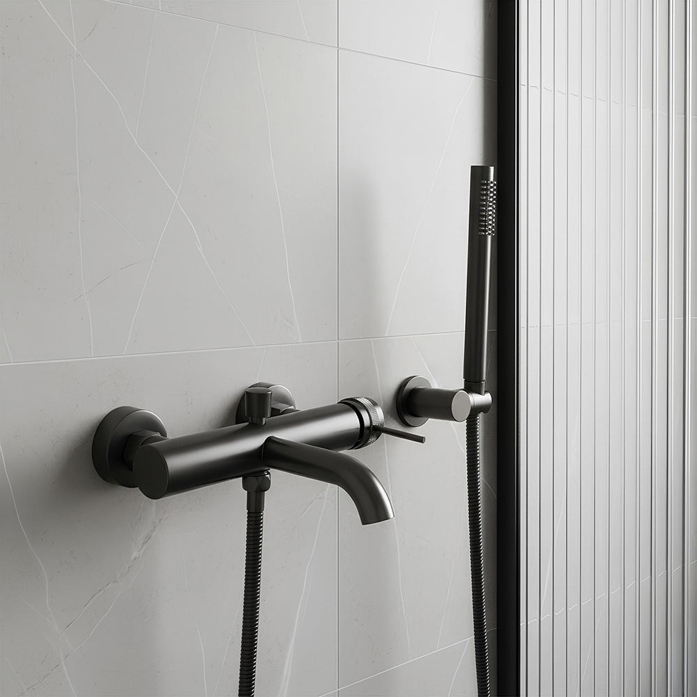 Wannenarmatur Rea Lungo Grip Titan  3