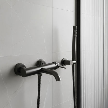 Wannenarmatur Rea Lungo Grip Titan  3