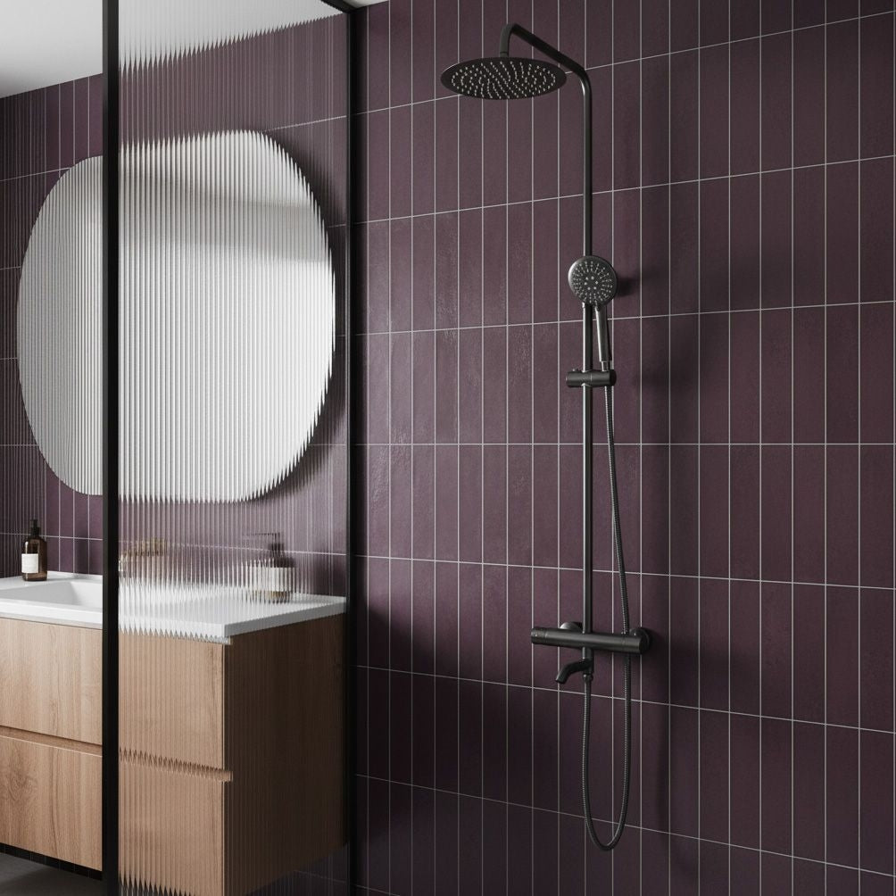 Thermostat Duschset Lungo Titan  8