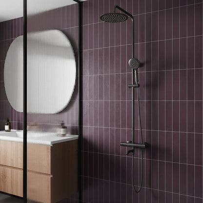 Thermostat Duschset Lungo Titan  8