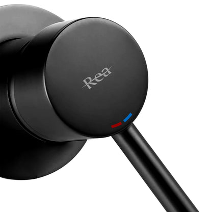 Unterputz Armatur Rea Lungo LONG black matt+Ibox  3