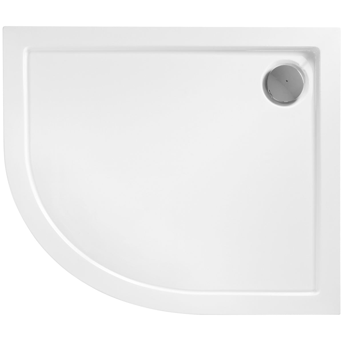 Duschwanne Rea Look White 80x100 Linke 1