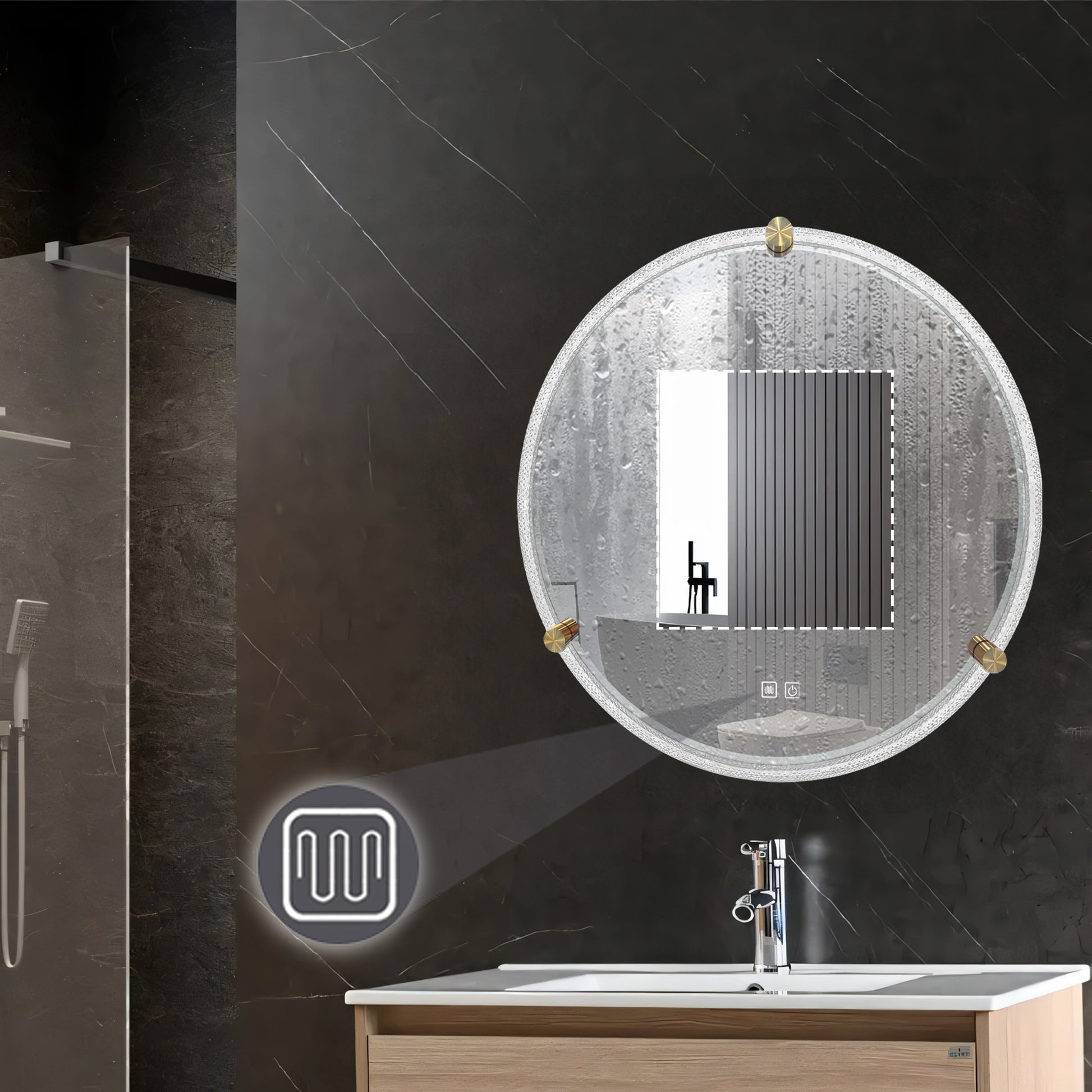 Spiegel LED 60cm 106  10