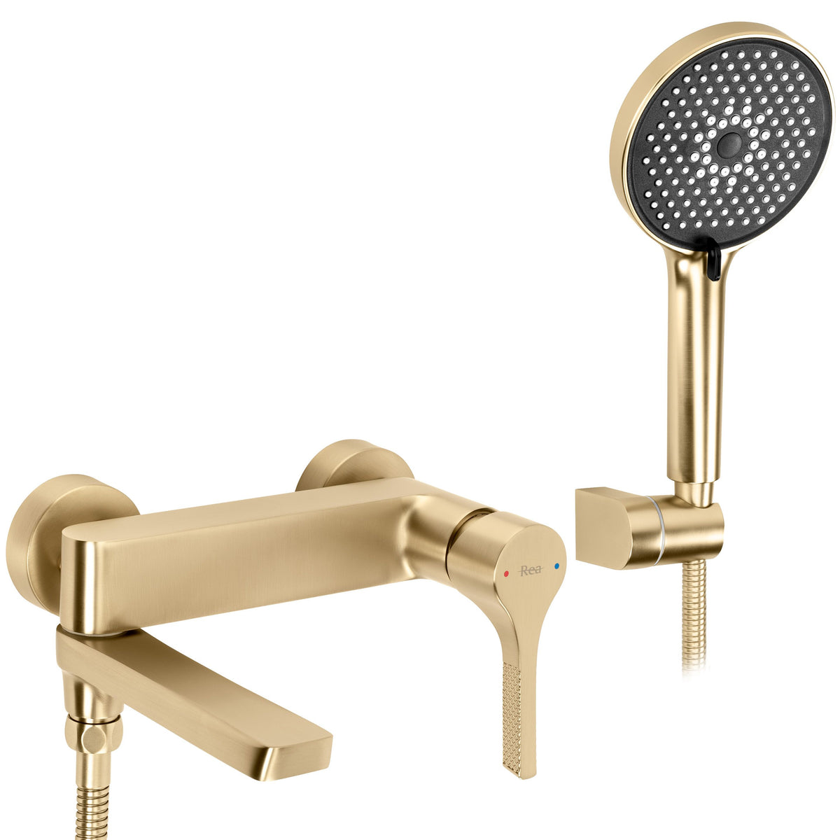 Wannenarmatur PREMIUM REA Maxim Brush Gold 10