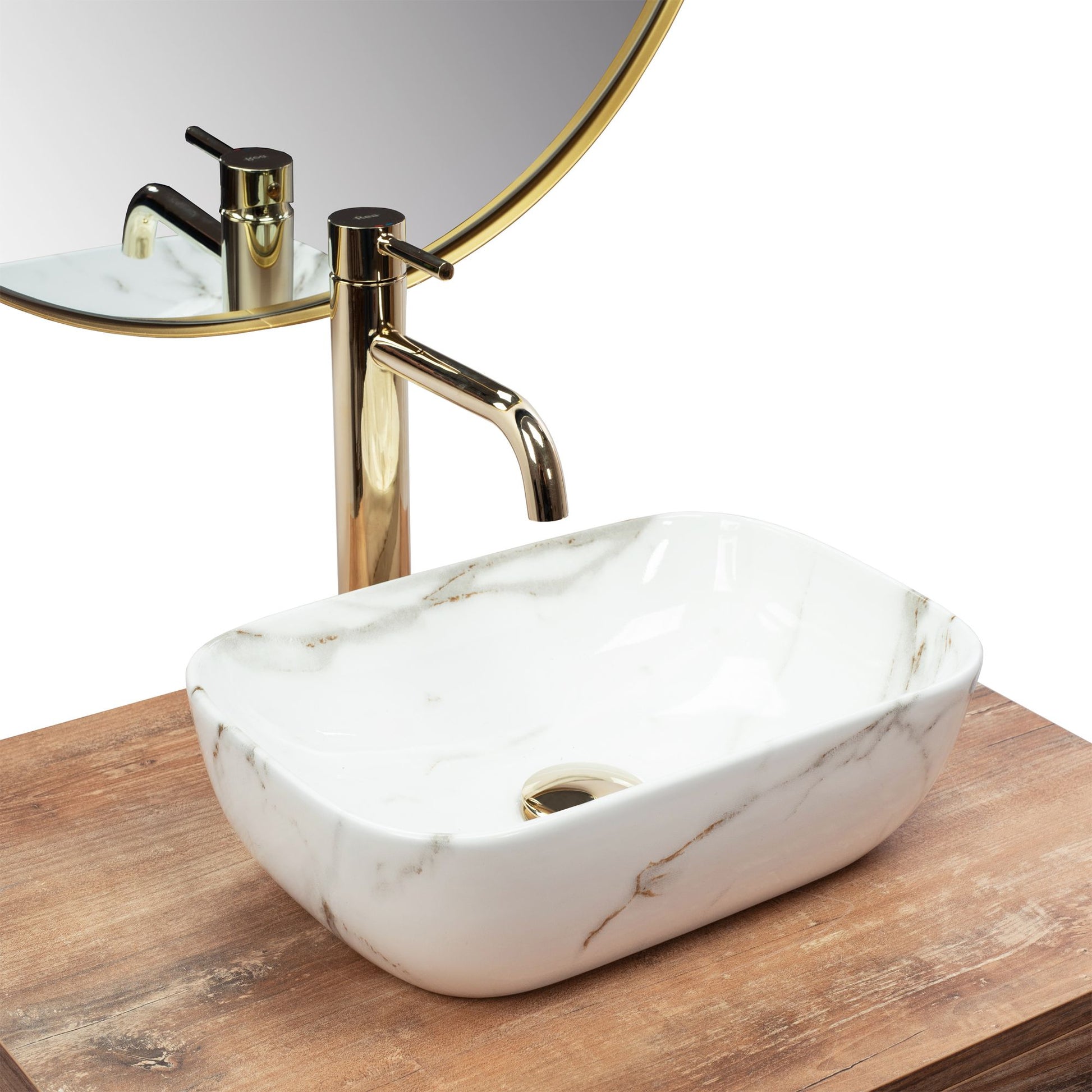 Aufsatzwaschbecken REA Belinda Mini Shiny Aiax  4