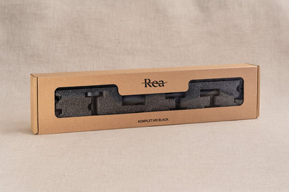 Badezimmer-accessoire-set Ari Black 4-teilig  9