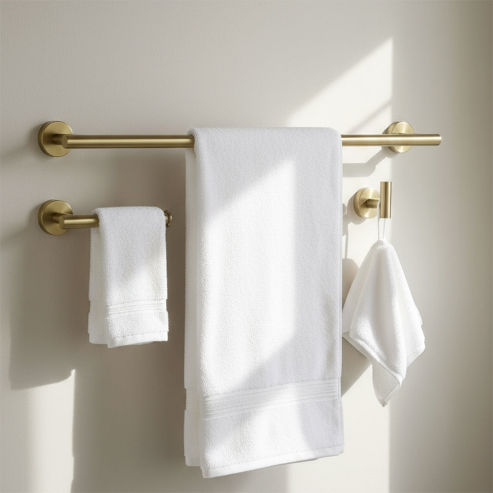 Badezimmer-accessoire-set Ari Brush Gold 4-teilig  4