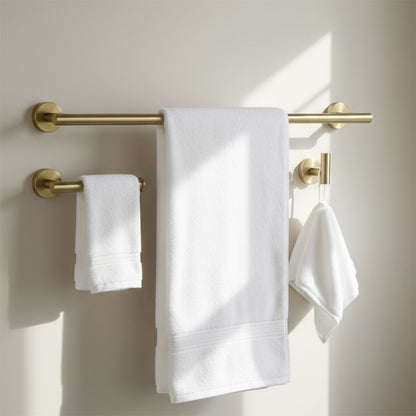 Badezimmer-accessoire-set Ari Brush Gold 4-teilig  4