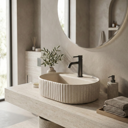 Aufsatzwaschbecken Rea Marcela 50 Vanilla  6