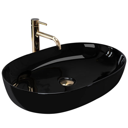 Aufsatzwaschbecken Rea CLEO Black  1