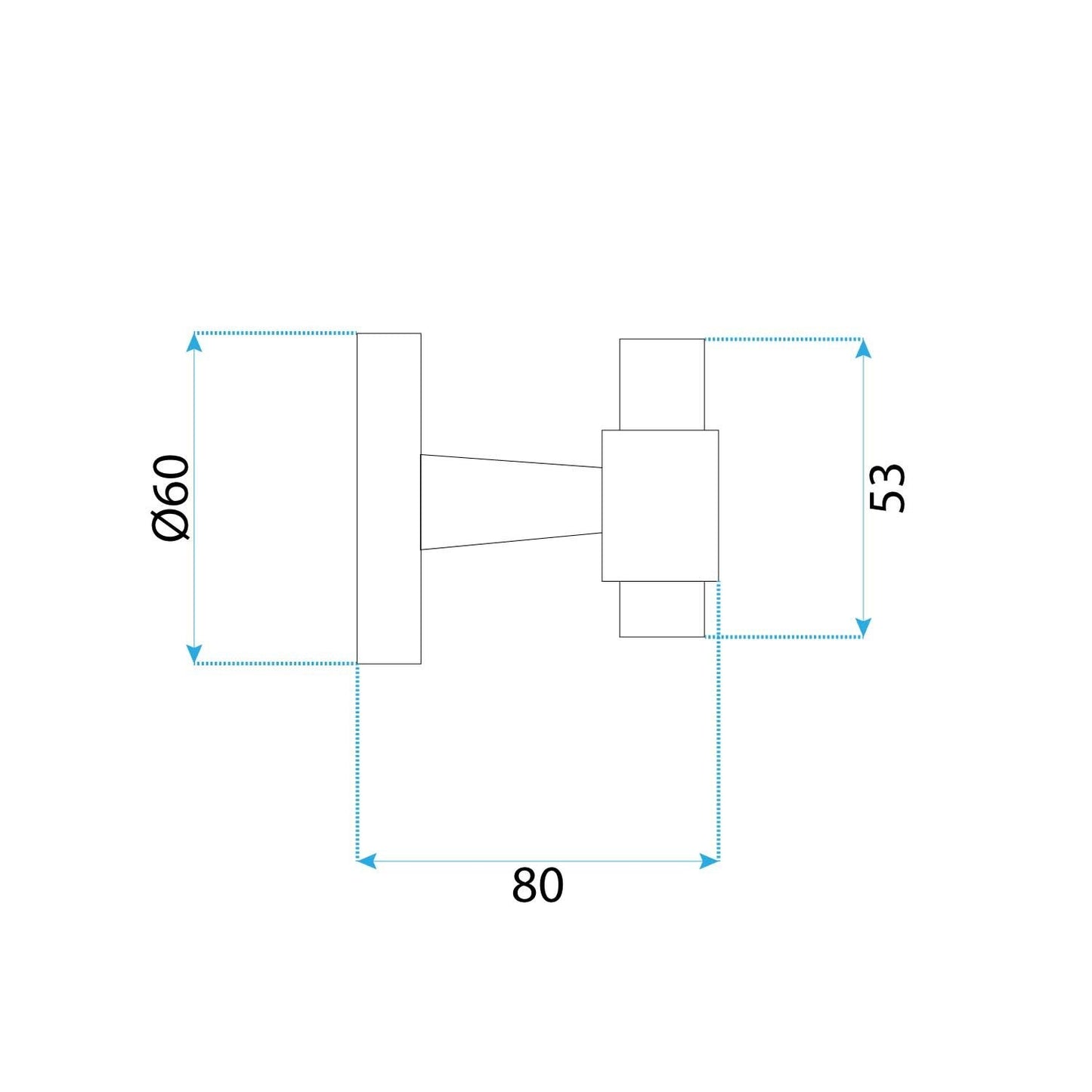 Badezimmerhaken 16101 Aristo Brushed Gold  5