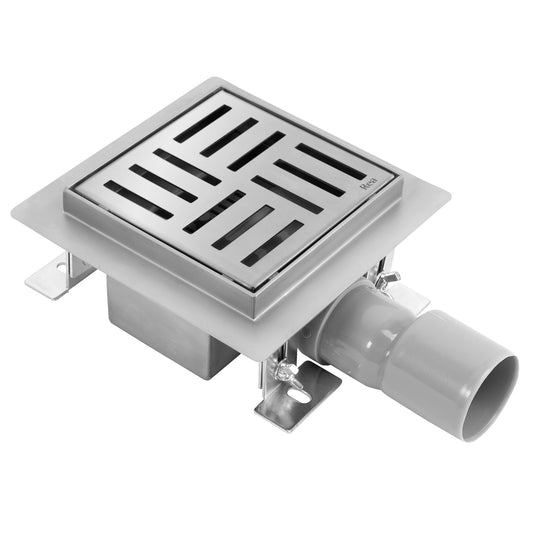 Duschrinne REA CROSS Nickel Brush 12x12  1