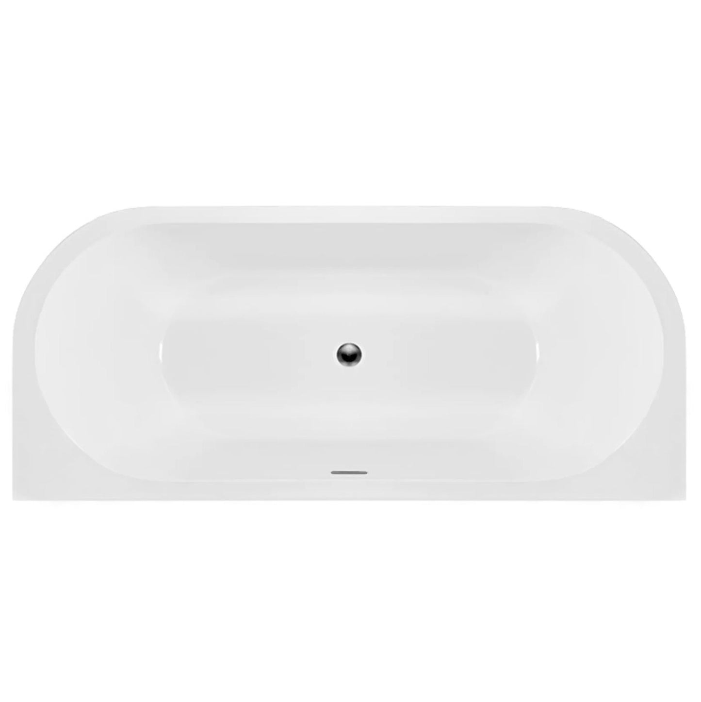 Acryl Wandmontage Badewanne CAPRI 150cm 3