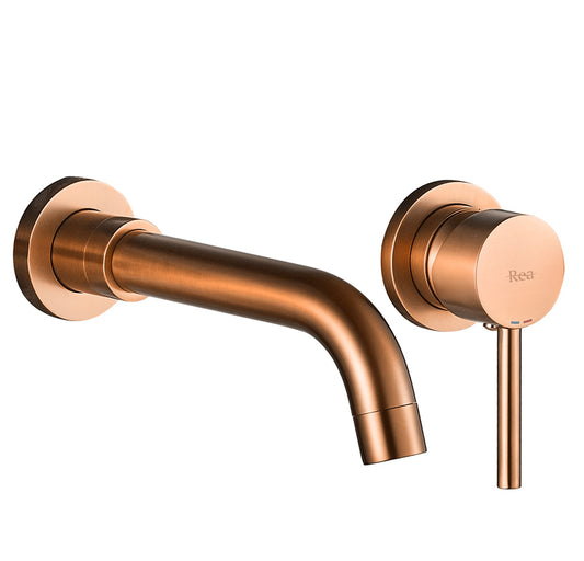 Unterputz Armatur Rea Lungo Long Copper Brush + IBOX  1