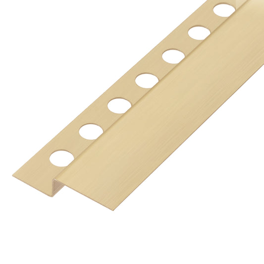 Listwa Brodzikowa Czołowa 130cm Brush Gold  1