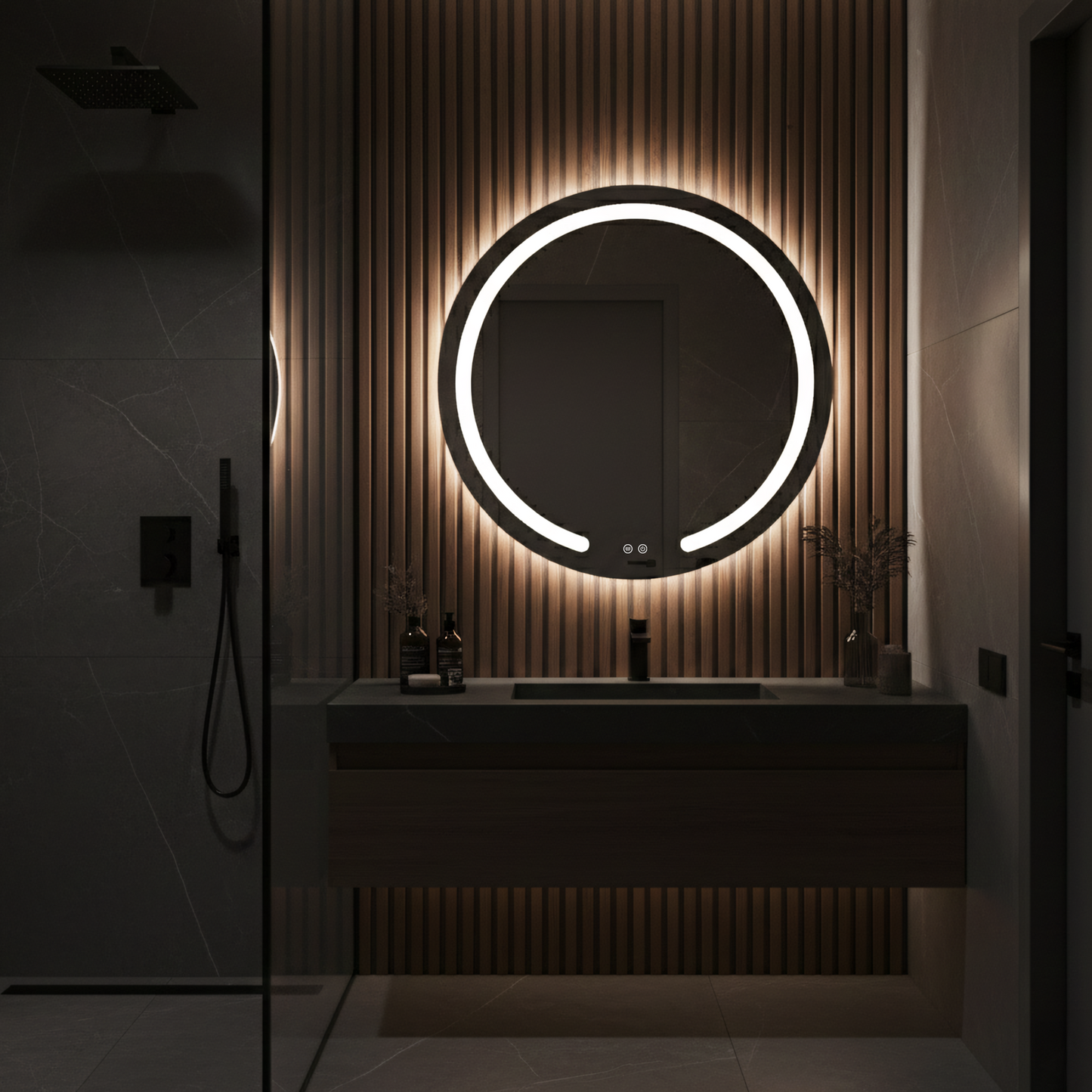 Spiegel LED 90cm Modern  3