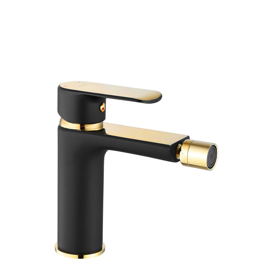 Bidetarmatur Rea Bloom Black gold 1