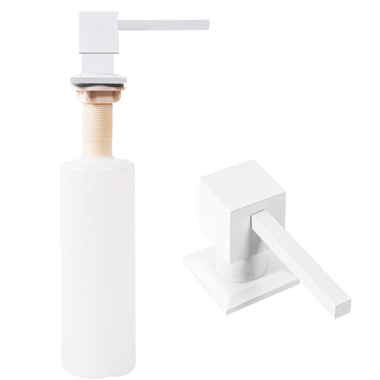 Spender Für Seife White Square  1