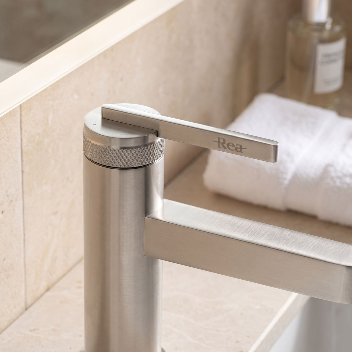 Waschbeckenarmatur Rea Grace Brush Nickel 3
