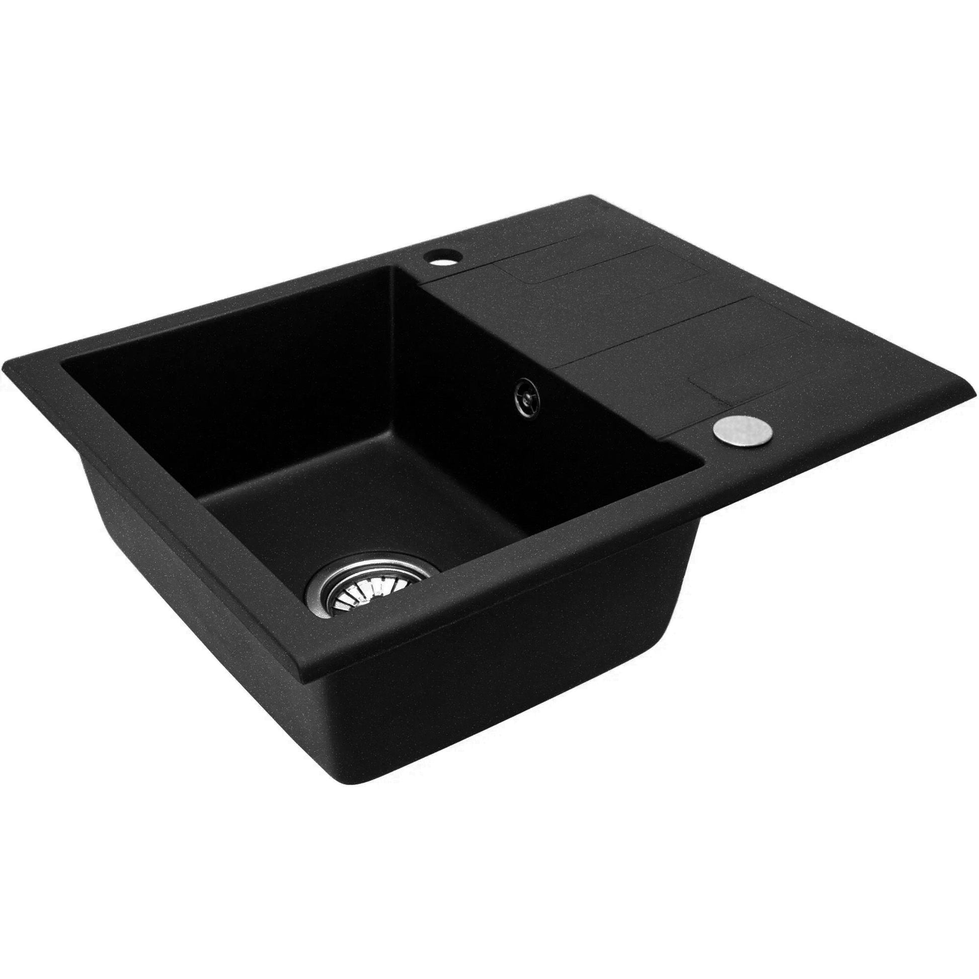 Spülbecken Rea NORTH black metalic  2