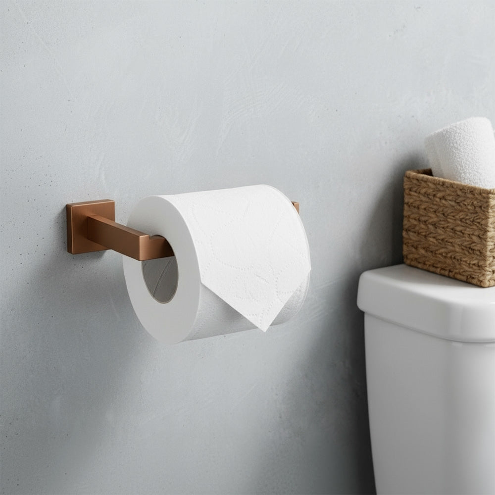 Badezimmer-accessoire-set Rio Brush Copper 4-teilig  5