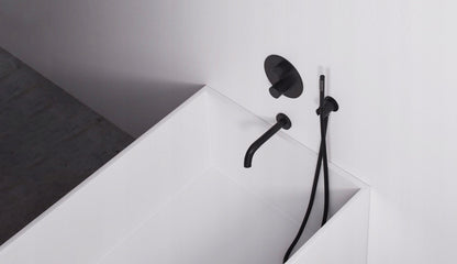 Wannenarmatur  Rea Lungo black +BOX  8