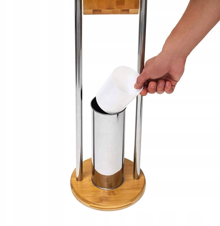 Toilettenpapier- Und Bürstenhalter 390228 Bamboo  3