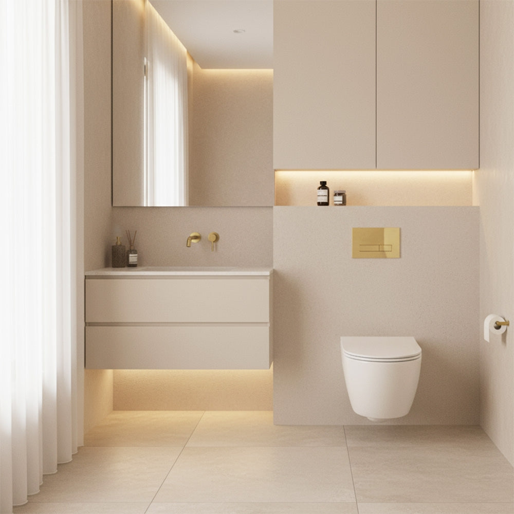 Drückplatte Rea Hd K011a-q Gold  4