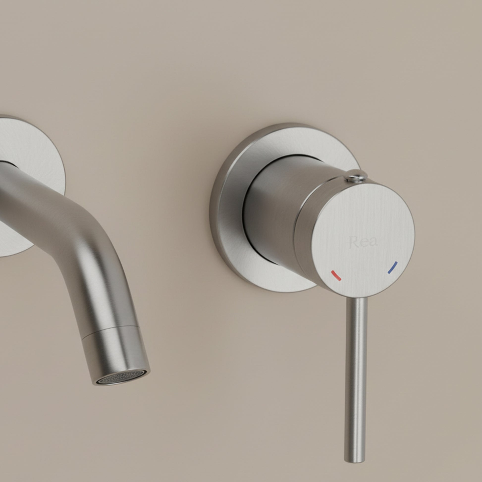 Unterputz Armatur Rea Clif Brush Nickle  6