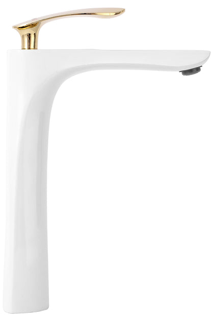Waschbeckenarmatur Rea Orbit White Gold High  4