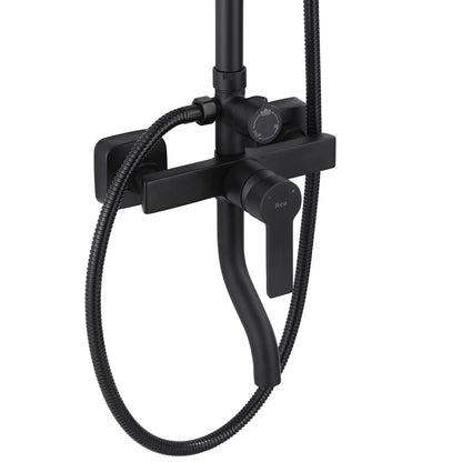 Duschgarnitur REA ARGUS BLACK MATT  2