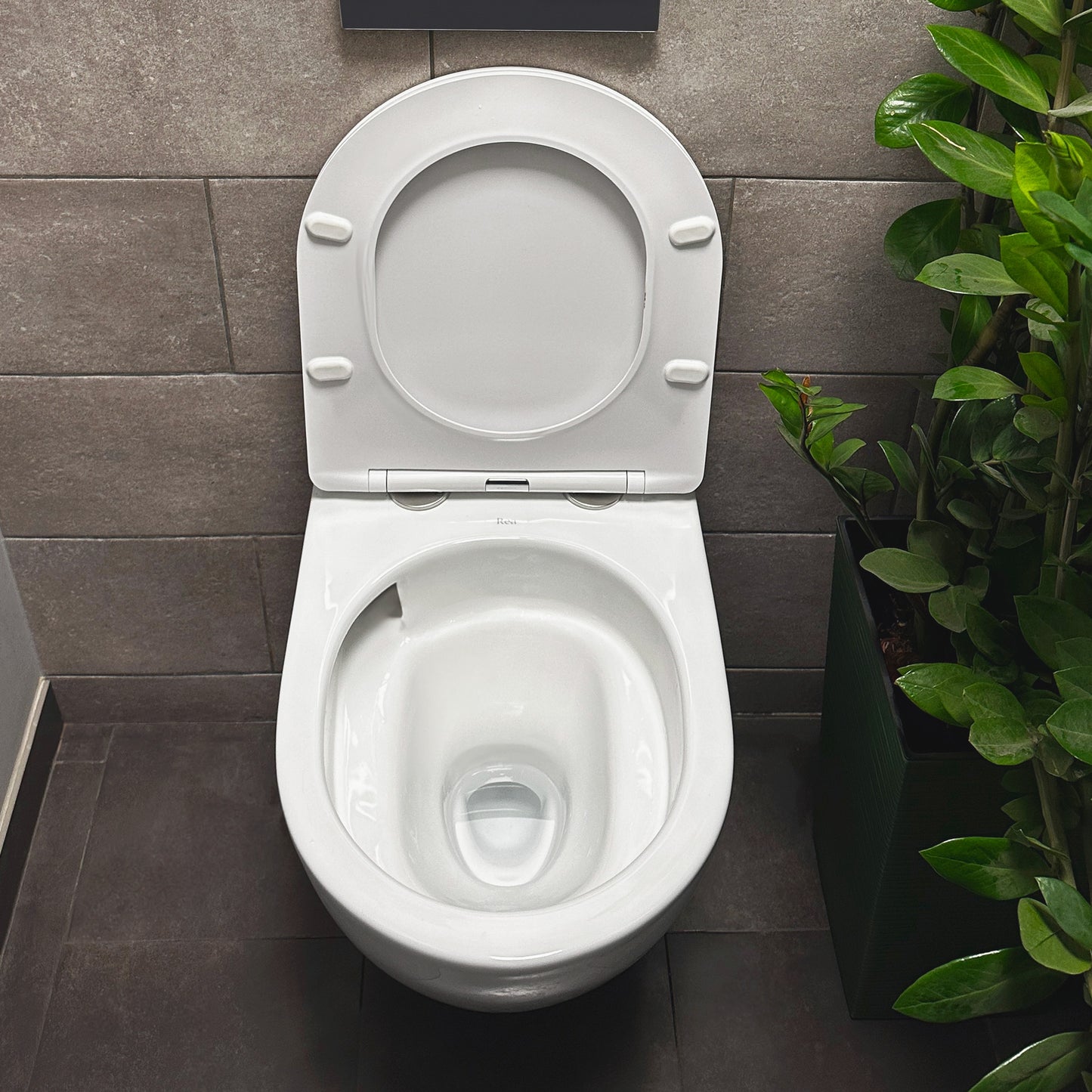 WC Schüssel Randlos Rea Carlo Mini Tornado Flat N  3