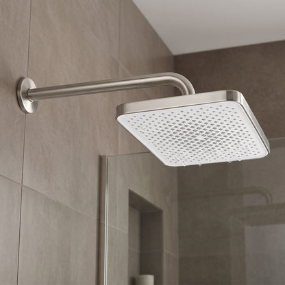Rechteckige Regendusche REA JS-032 Brushed Nickel 2
