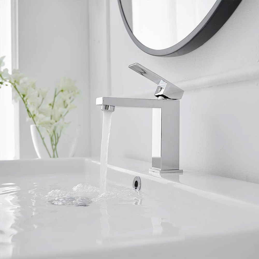 Waschbeckenarmatur REA Fenix Chrom LOW  2