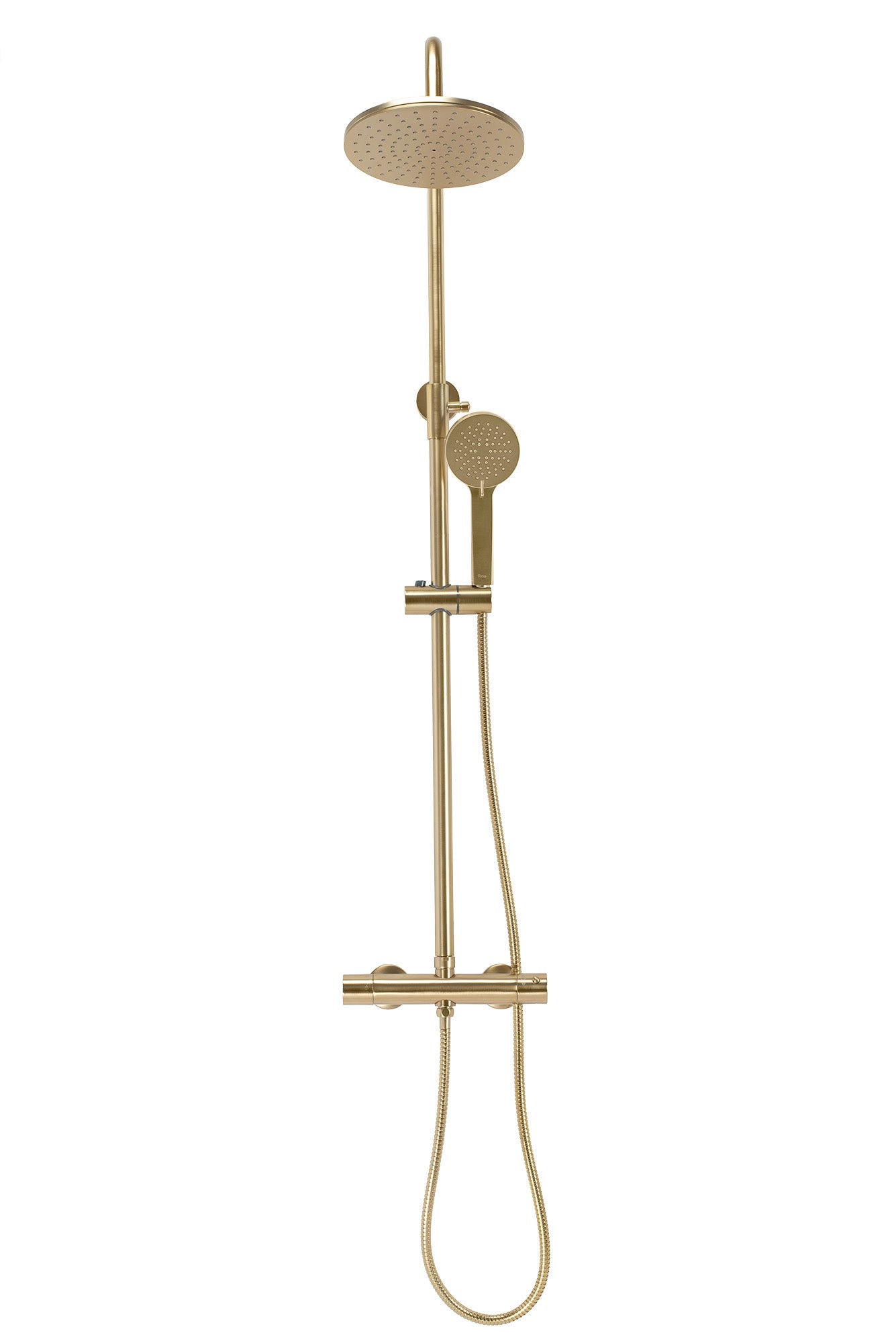 Duschgarnitur mit Thermostat Rea PAROT BRUSHED GOLD  4