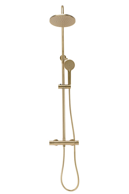 Duschgarnitur mit Thermostat Rea PAROT BRUSHED GOLD  4