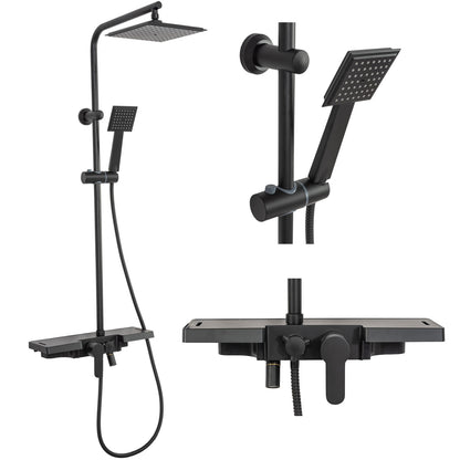 Duschset Rea Bravo Black  1