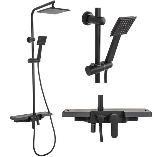 Duschset Rea Bravo Black  1